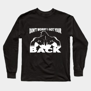 Back Day Workout Long Sleeve T-Shirt